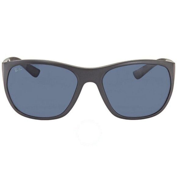 Ray-Ban RB4307 601S80 Blue Mirrored lens Rectangular Unisex Sunglasses